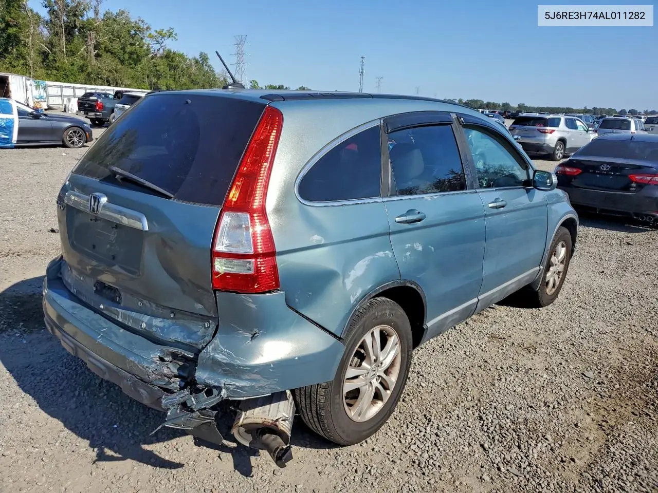 5J6RE3H74AL011282 2010 Honda Cr-V Exl