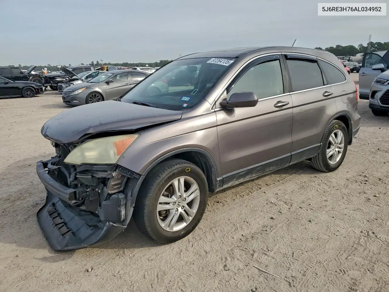 5J6RE3H76AL034952 2010 Honda Cr-V Exl