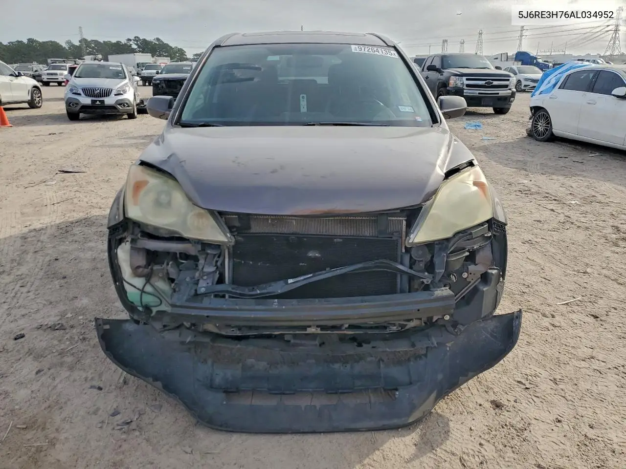 5J6RE3H76AL034952 2010 Honda Cr-V Exl