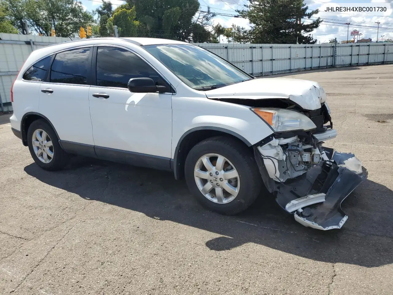 JHLRE3H4XBC001730 2011 Honda Cr-V Se
