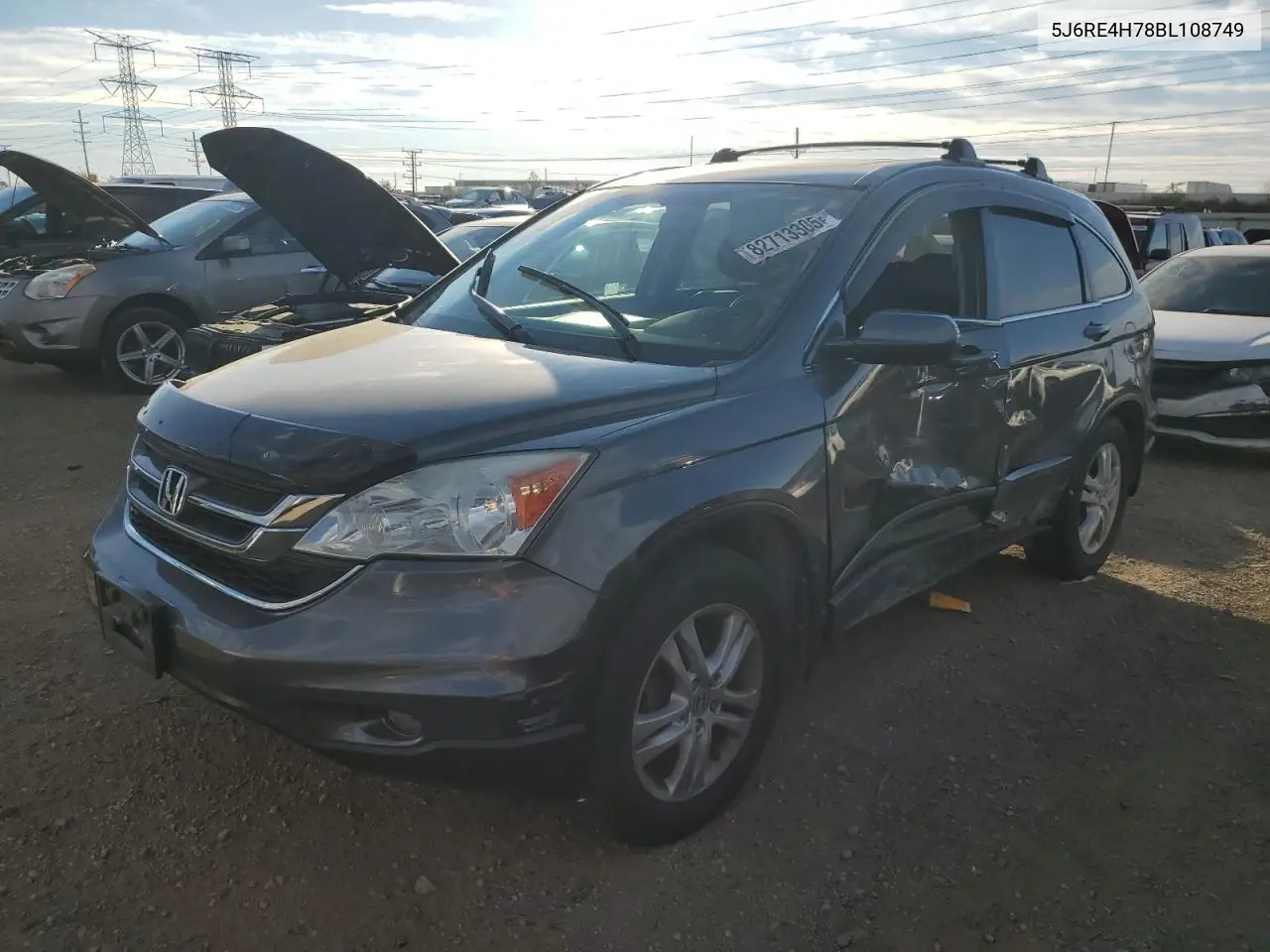 5J6RE4H78BL108749 2011 Honda Cr-V Exl