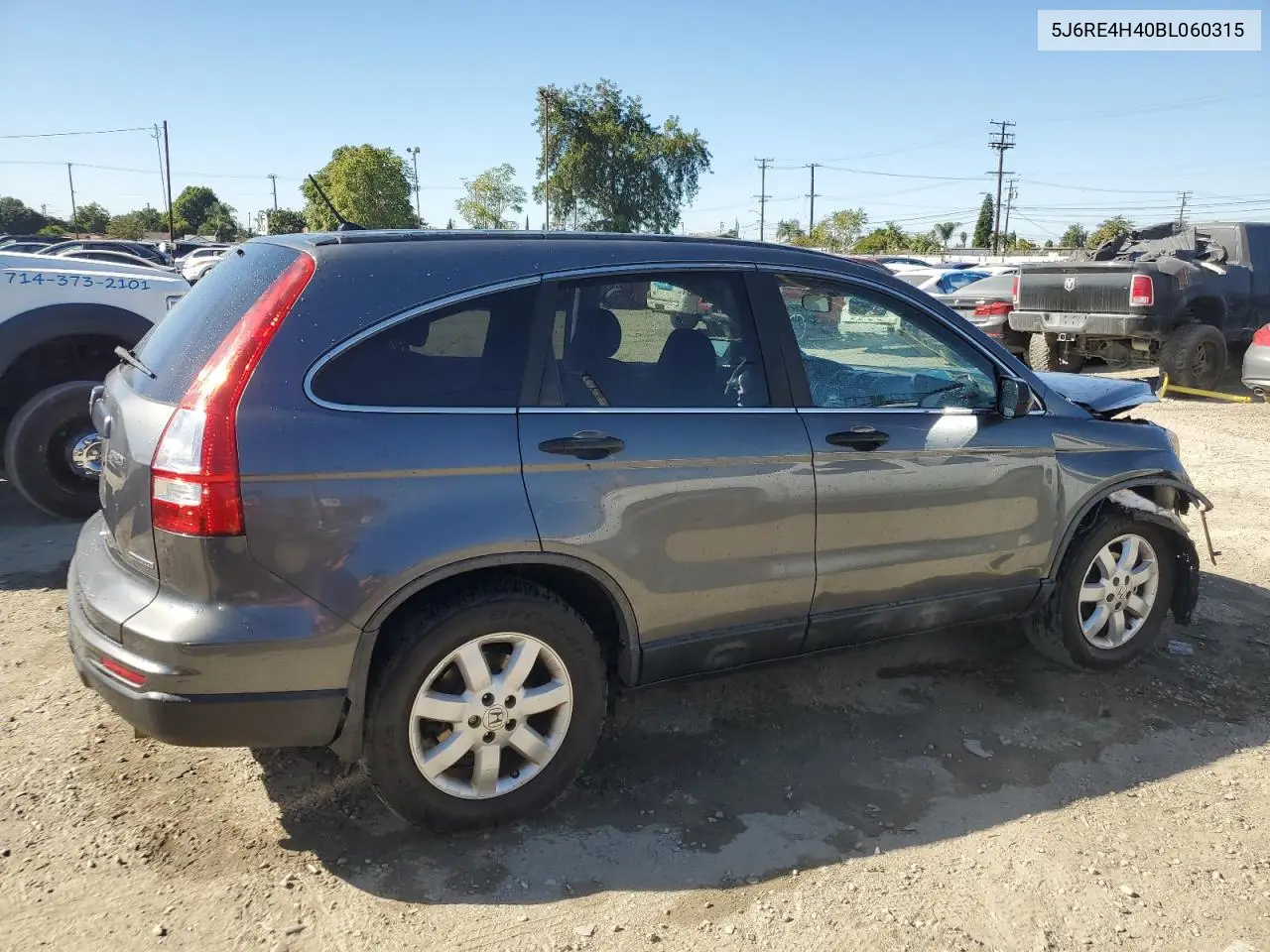 5J6RE4H40BL060315 2011 Honda Cr-V Se