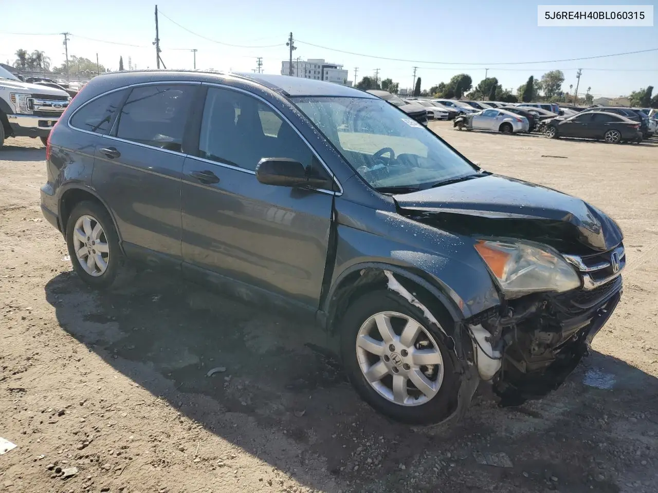 5J6RE4H40BL060315 2011 Honda Cr-V Se