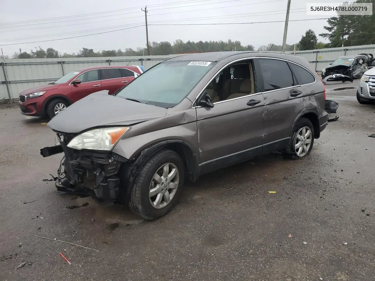 5J6RE3H47BL000719 2011 Honda Cr-V Se