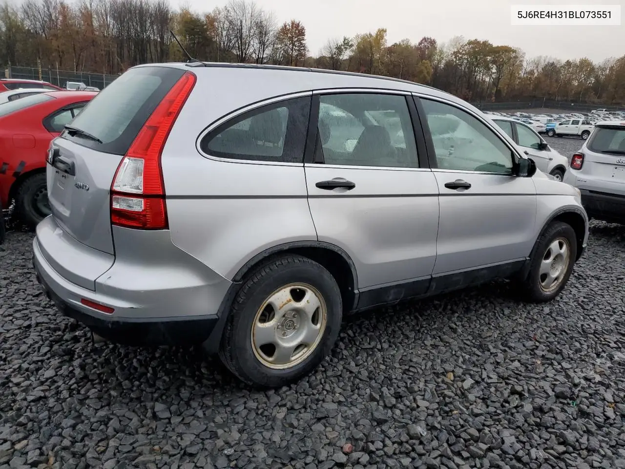 5J6RE4H31BL073551 2011 Honda Cr-V Lx