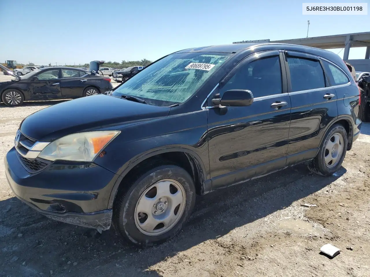 5J6RE3H30BL001198 2011 Honda Cr-V Lx