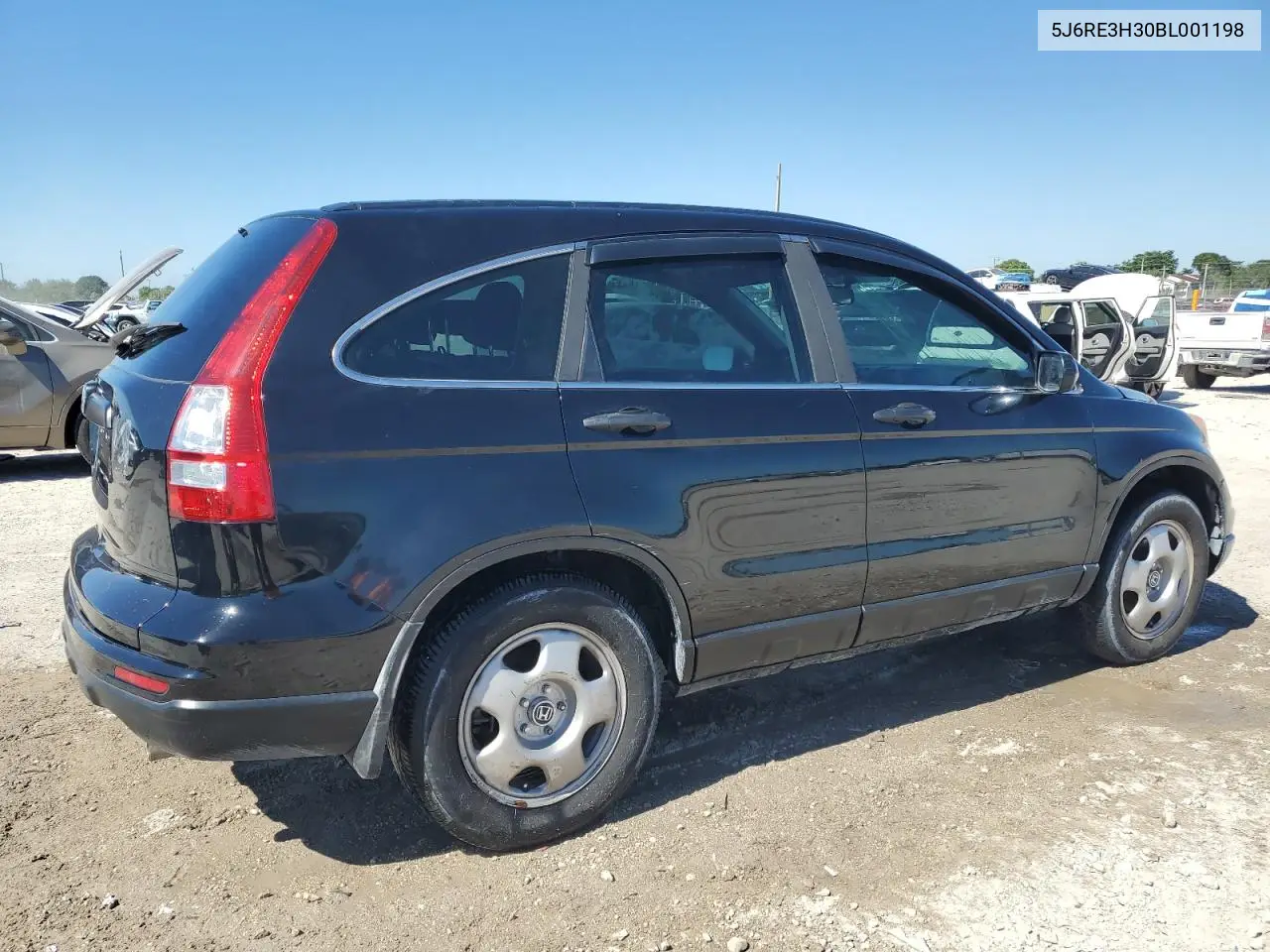 5J6RE3H30BL001198 2011 Honda Cr-V Lx