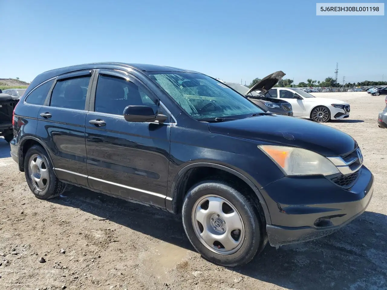 5J6RE3H30BL001198 2011 Honda Cr-V Lx