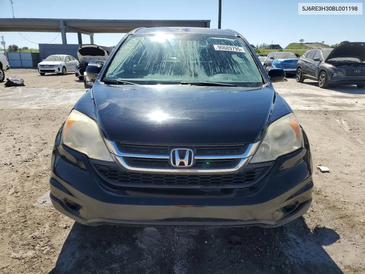 5J6RE3H30BL001198 2011 Honda Cr-V Lx