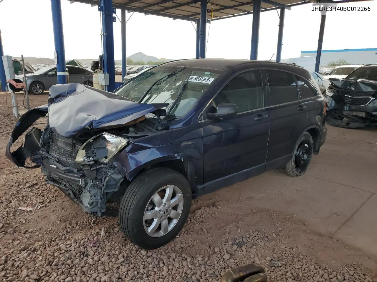 JHLRE3H40BC012266 2011 Honda Cr-V Se