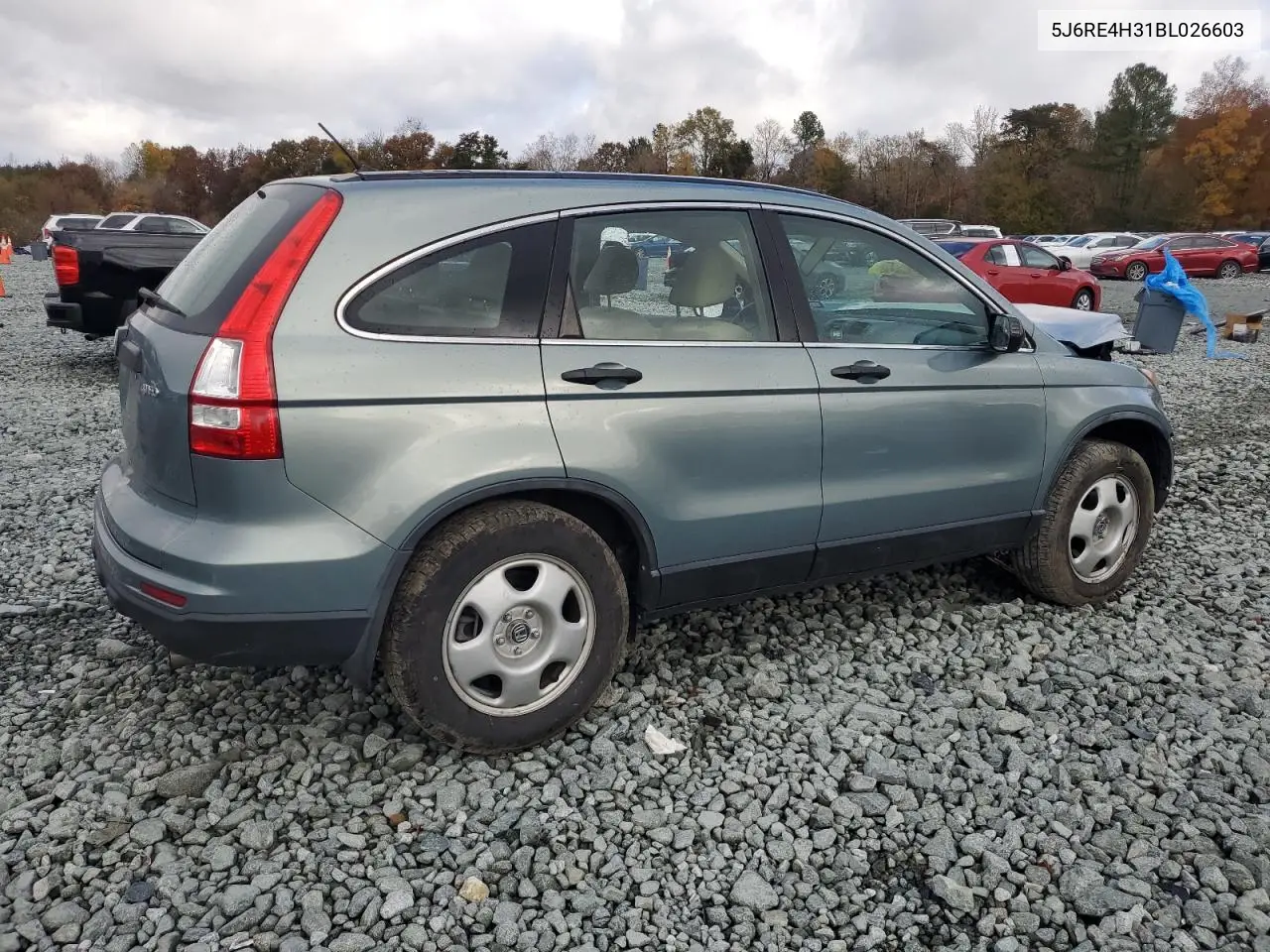 5J6RE4H31BL026603 2011 Honda Cr-V Lx