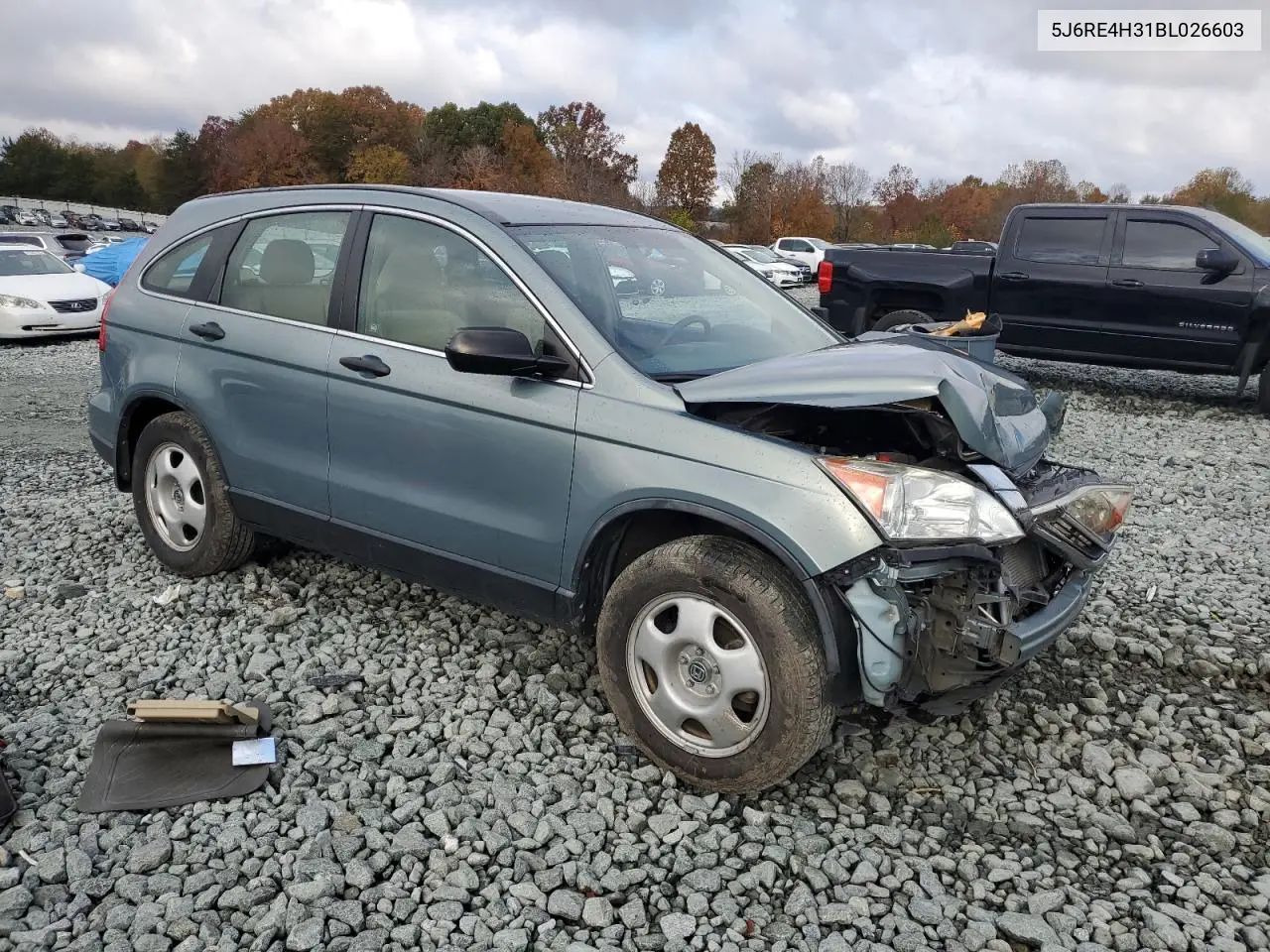 5J6RE4H31BL026603 2011 Honda Cr-V Lx