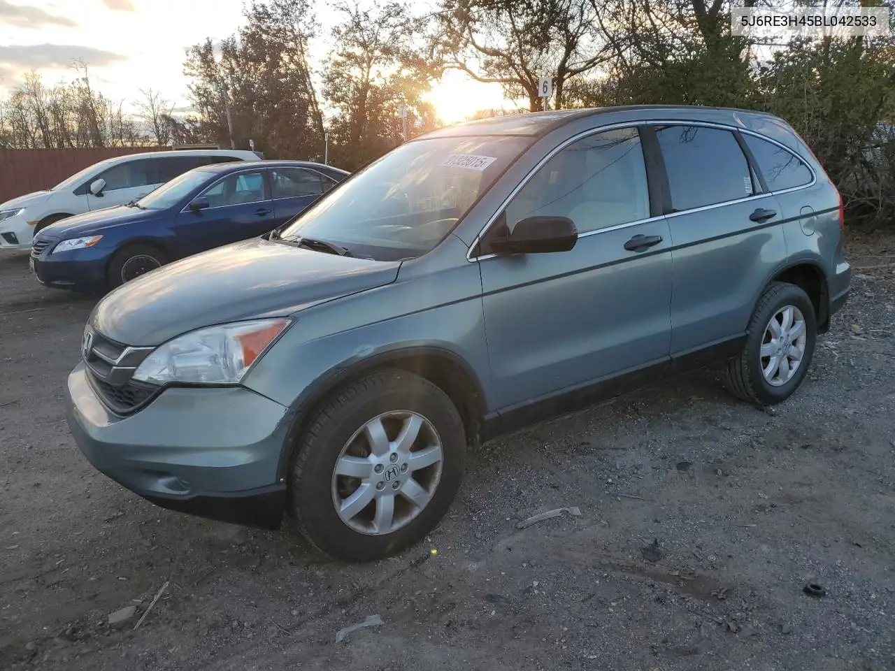 5J6RE3H45BL042533 2011 Honda Cr-V Se