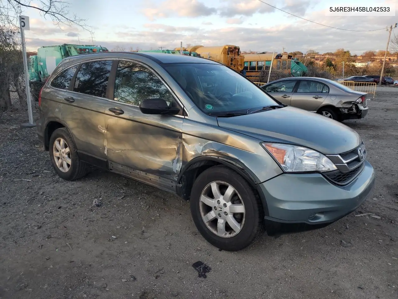 5J6RE3H45BL042533 2011 Honda Cr-V Se
