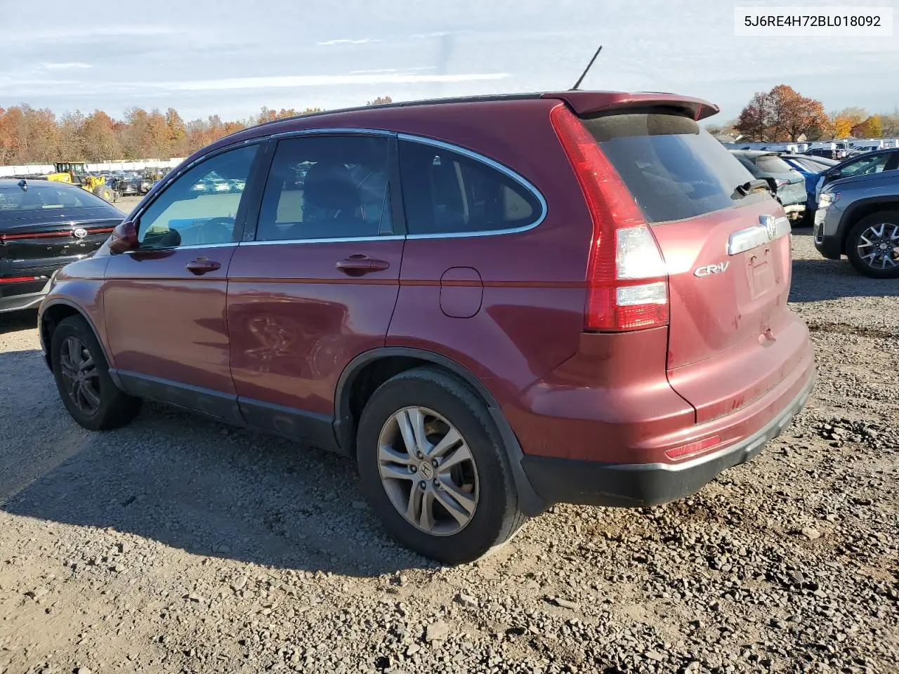 5J6RE4H72BL018092 2011 Honda Cr-V Exl