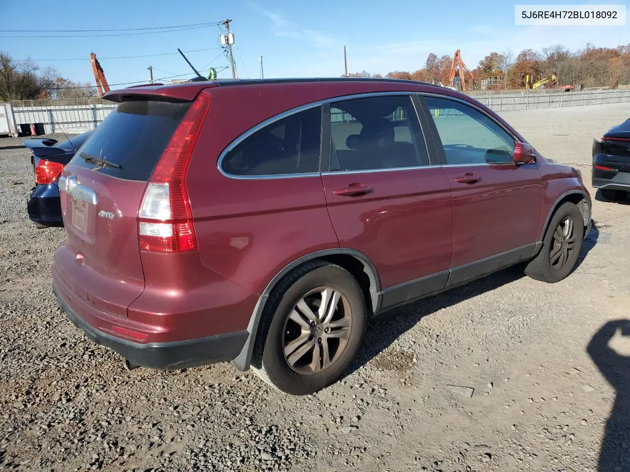 5J6RE4H72BL018092 2011 Honda Cr-V Exl