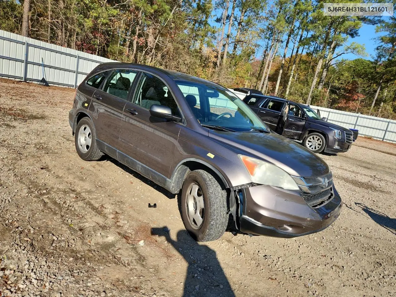 5J6RE4H31BL121601 2011 Honda Cr-V Lx