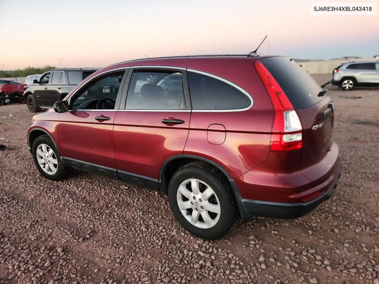 5J6RE3H4XBL043418 2011 Honda Cr-V Se