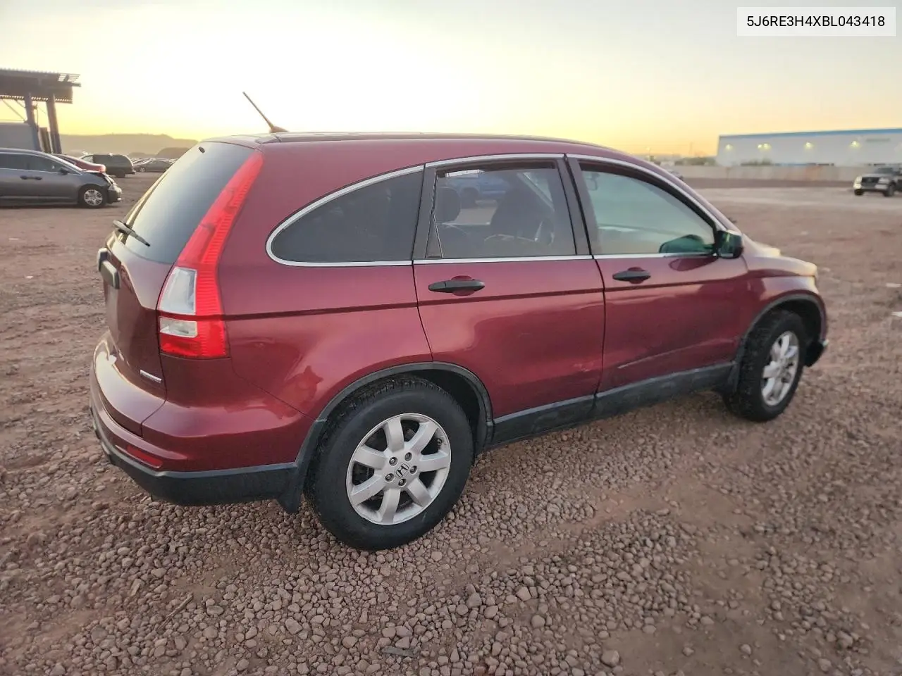 5J6RE3H4XBL043418 2011 Honda Cr-V Se