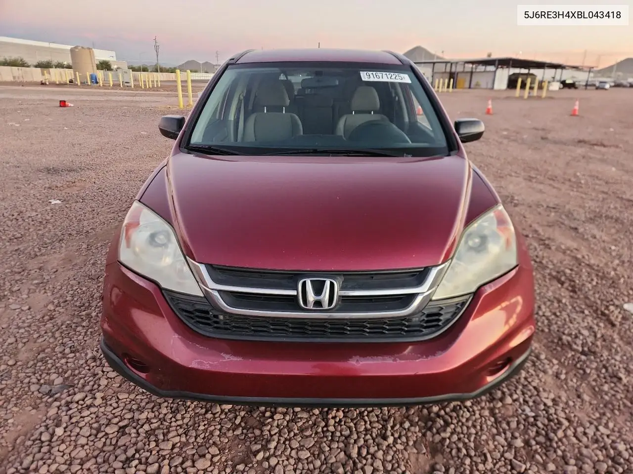 5J6RE3H4XBL043418 2011 Honda Cr-V Se