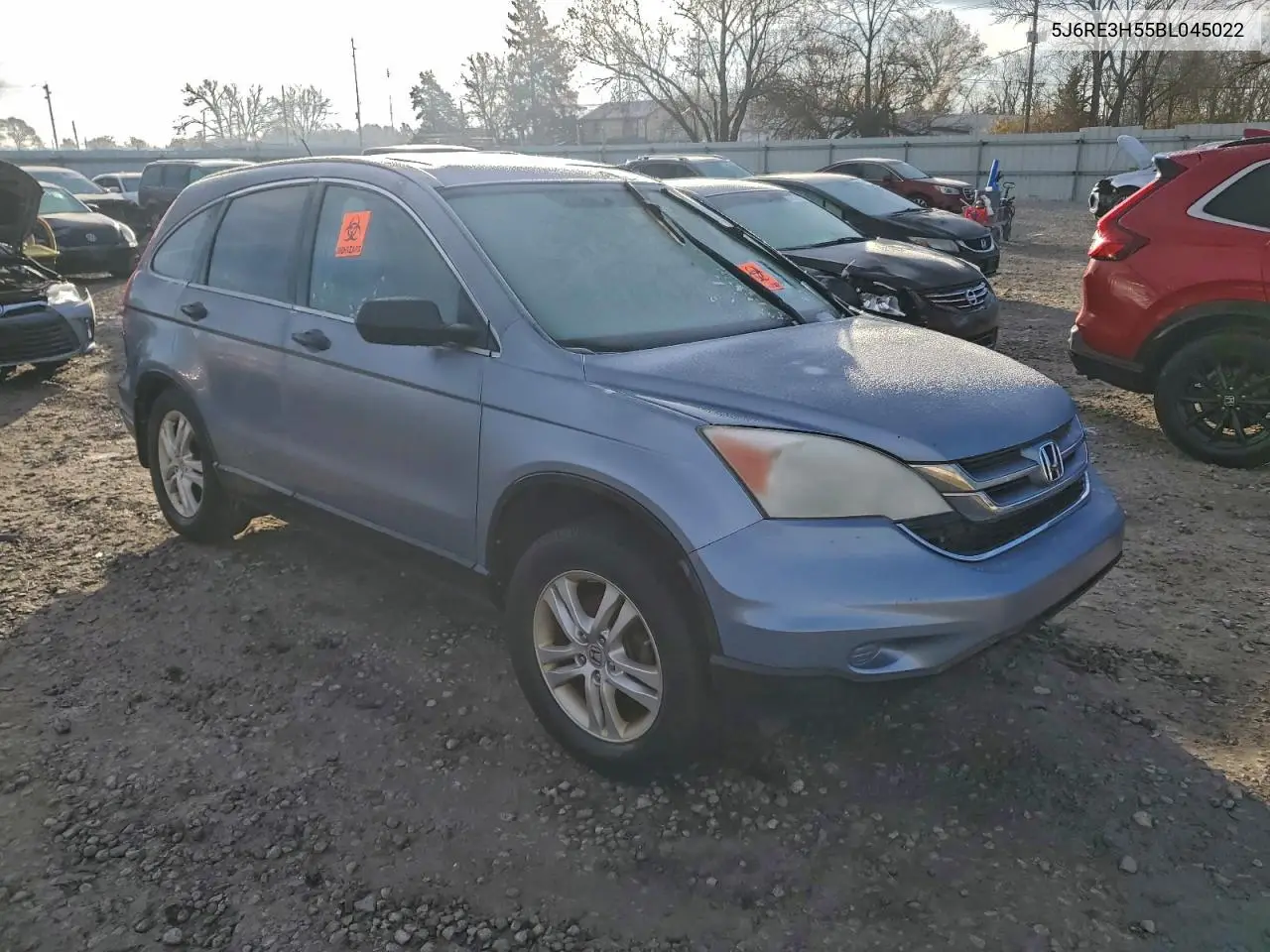 5J6RE3H55BL045022 2011 Honda Cr-V Ex