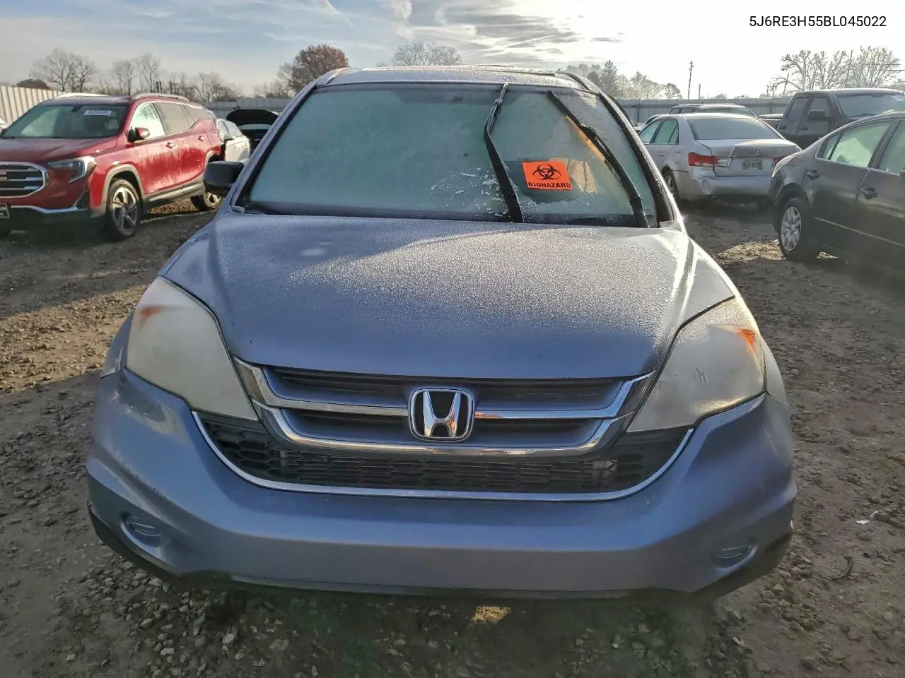 5J6RE3H55BL045022 2011 Honda Cr-V Ex