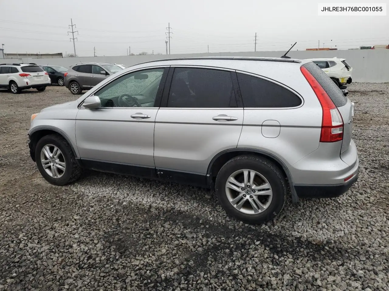 JHLRE3H76BC001055 2011 Honda Cr-V Exl