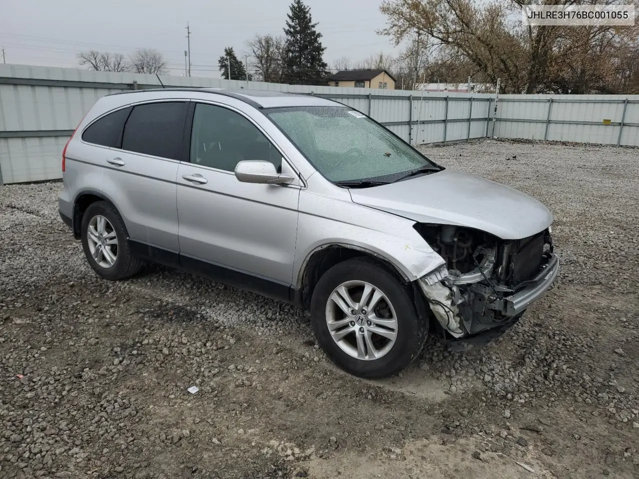 JHLRE3H76BC001055 2011 Honda Cr-V Exl
