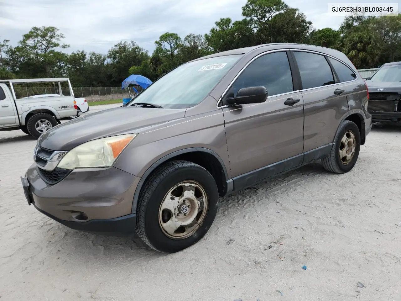 5J6RE3H31BL003445 2011 Honda Cr-V Lx