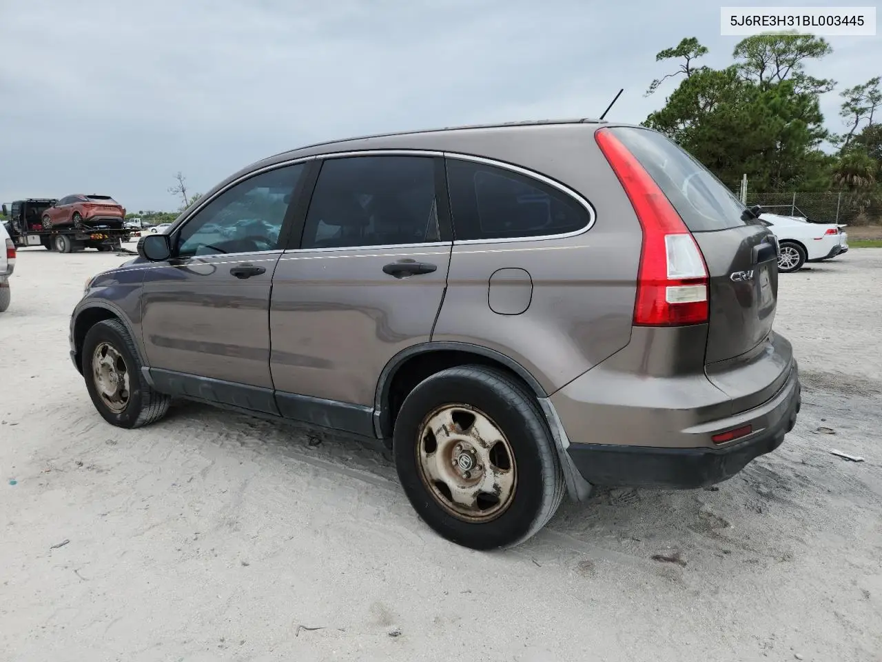 5J6RE3H31BL003445 2011 Honda Cr-V Lx