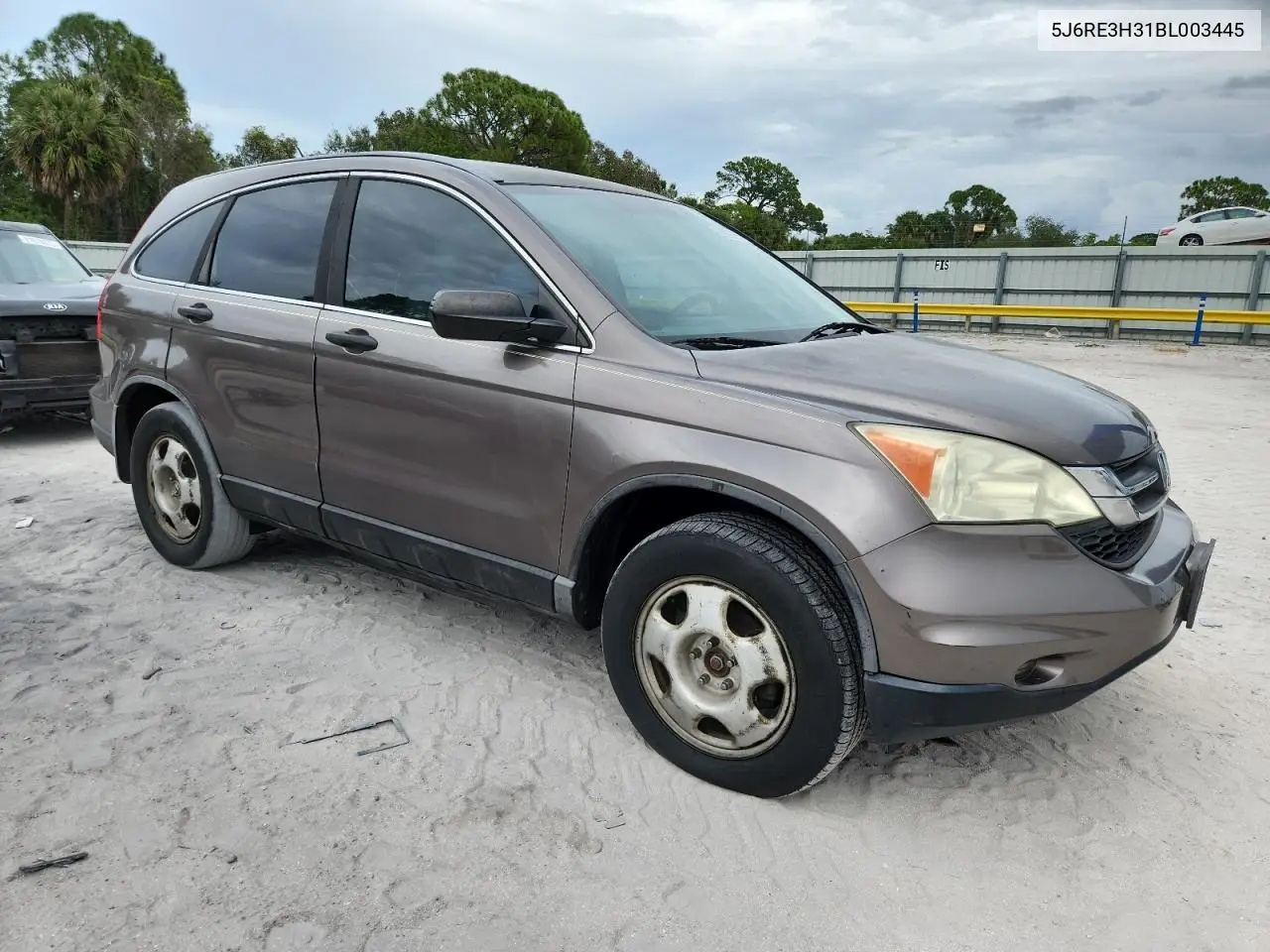 5J6RE3H31BL003445 2011 Honda Cr-V Lx