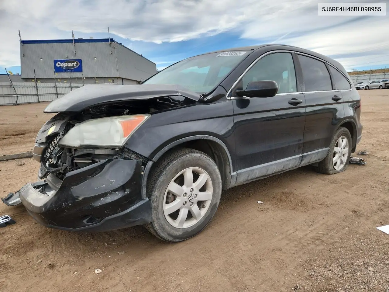 5J6RE4H46BL098955 2011 Honda Cr-V Se