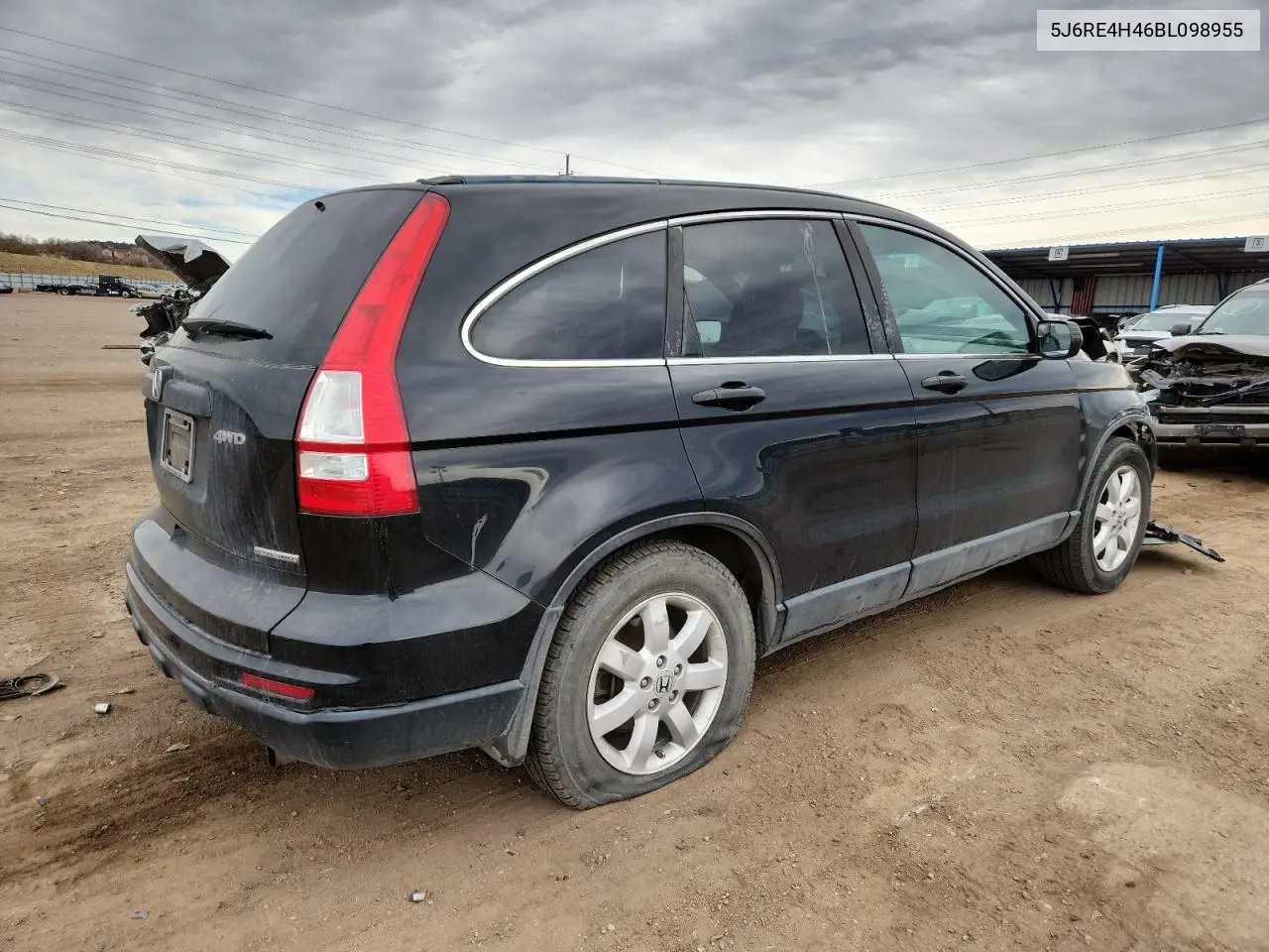 5J6RE4H46BL098955 2011 Honda Cr-V Se
