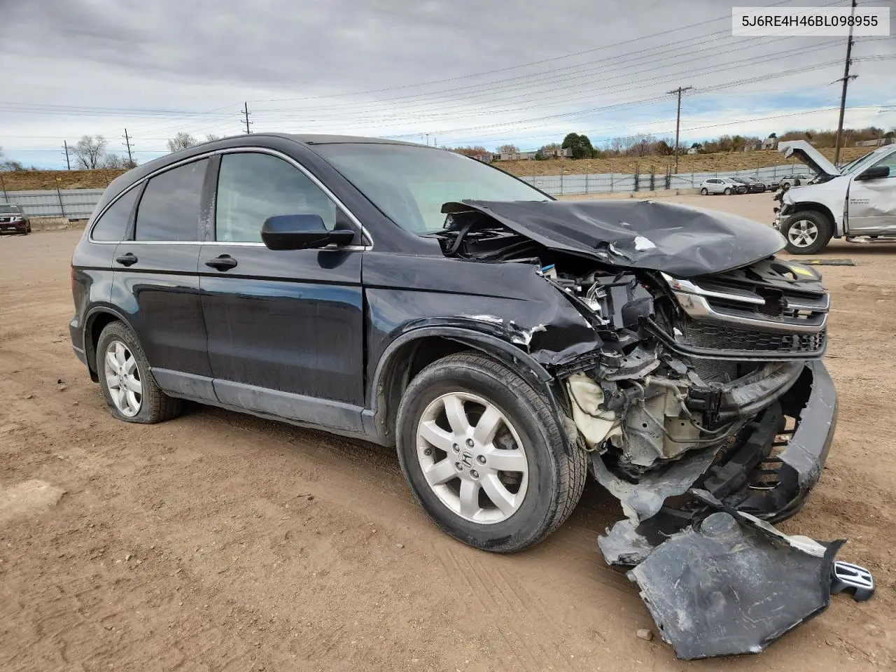 5J6RE4H46BL098955 2011 Honda Cr-V Se