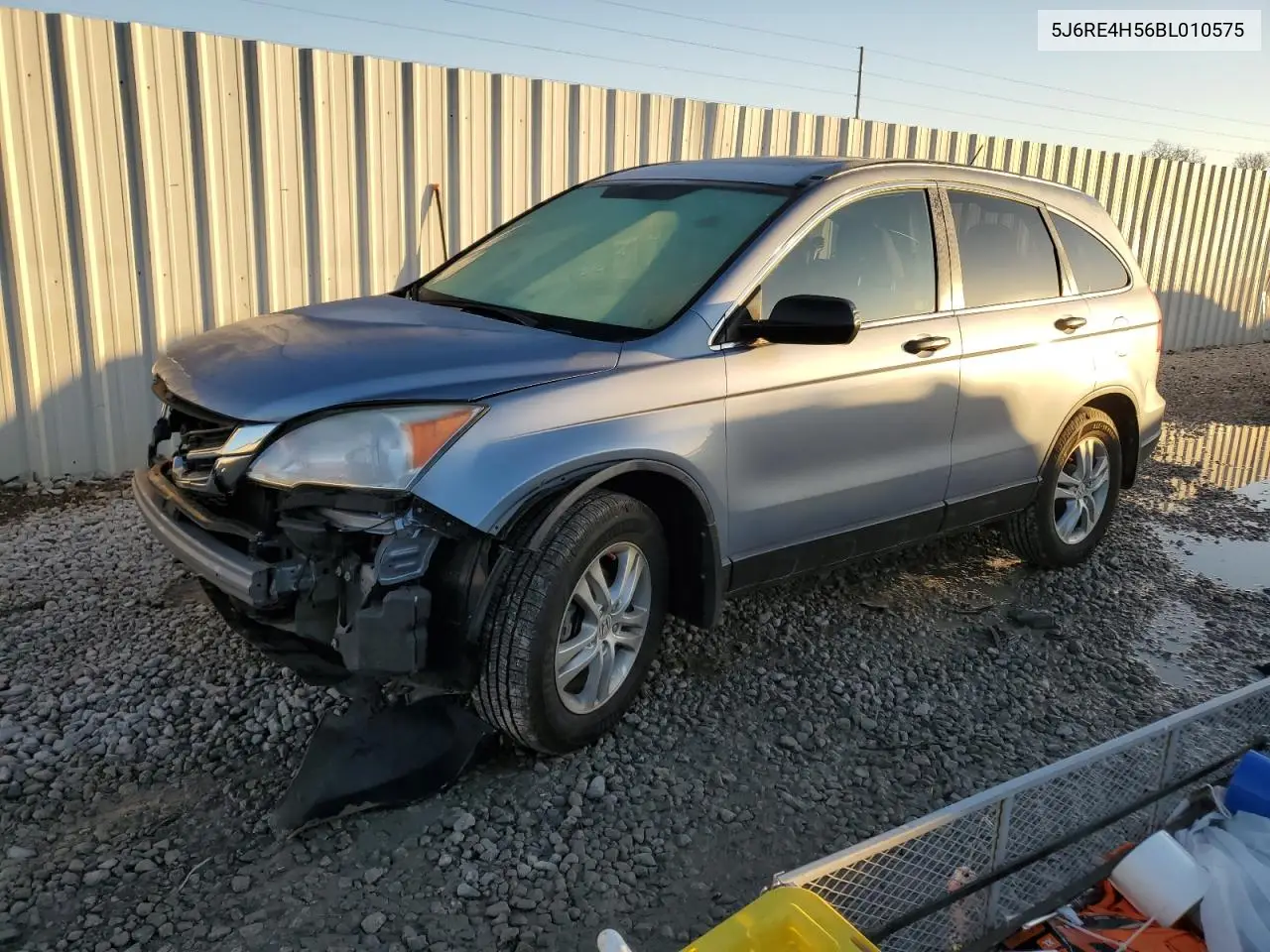 5J6RE4H56BL010575 2011 Honda Cr-V Ex