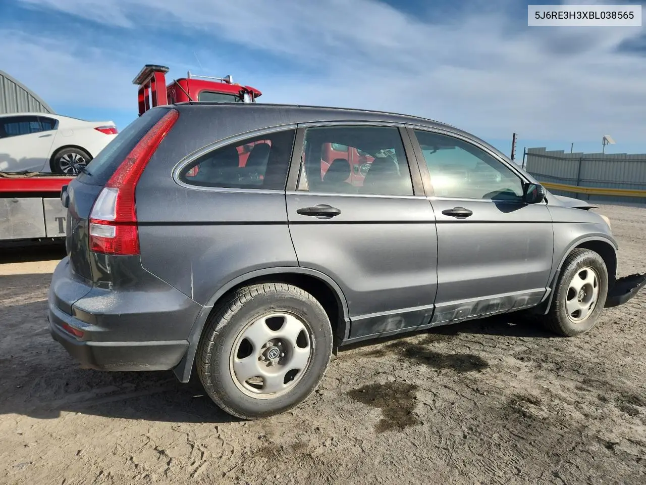 5J6RE3H3XBL038565 2011 Honda Cr-V Lx