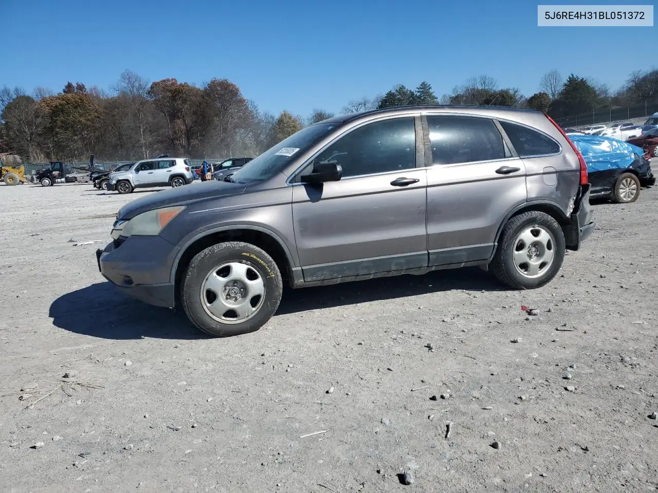 5J6RE4H31BL051372 2011 Honda Cr-V Lx