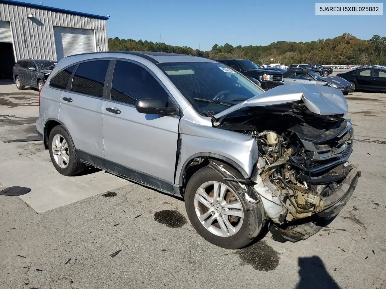 5J6RE3H5XBL025882 2011 Honda Cr-V Ex