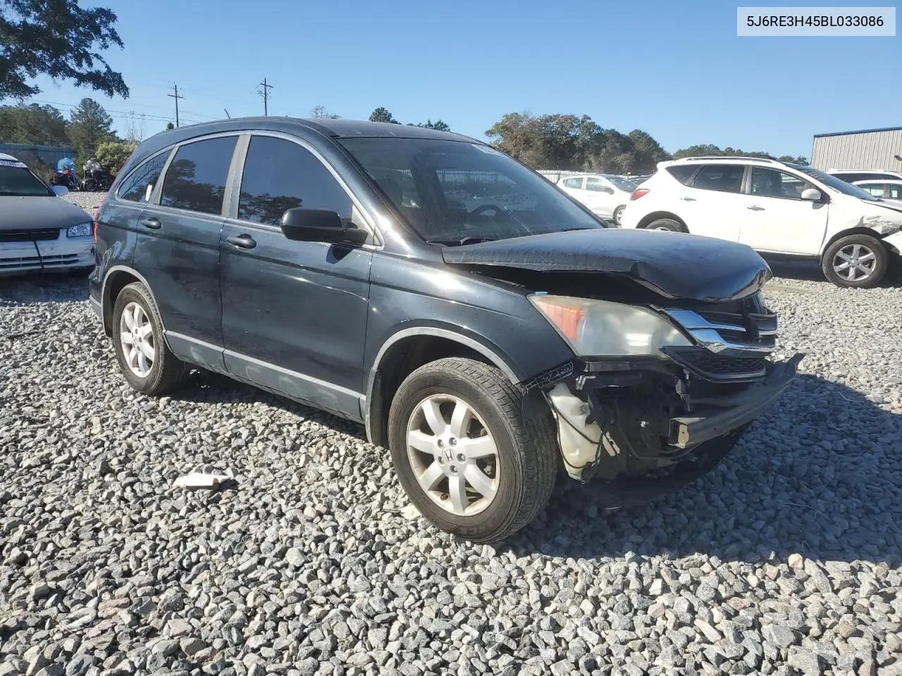 5J6RE3H45BL033086 2011 Honda Cr-V Se