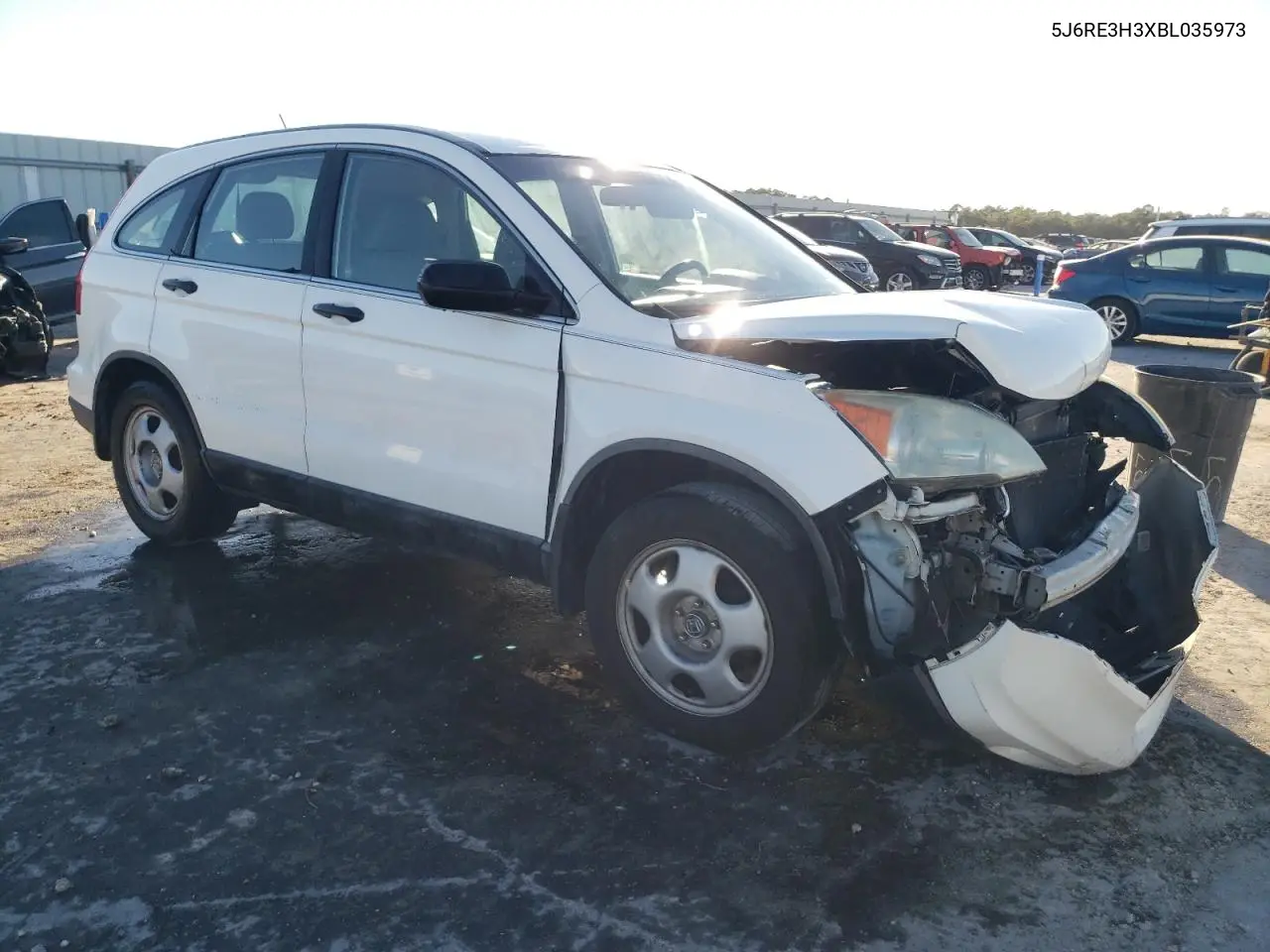 5J6RE3H3XBL035973 2011 Honda Cr-V Lx