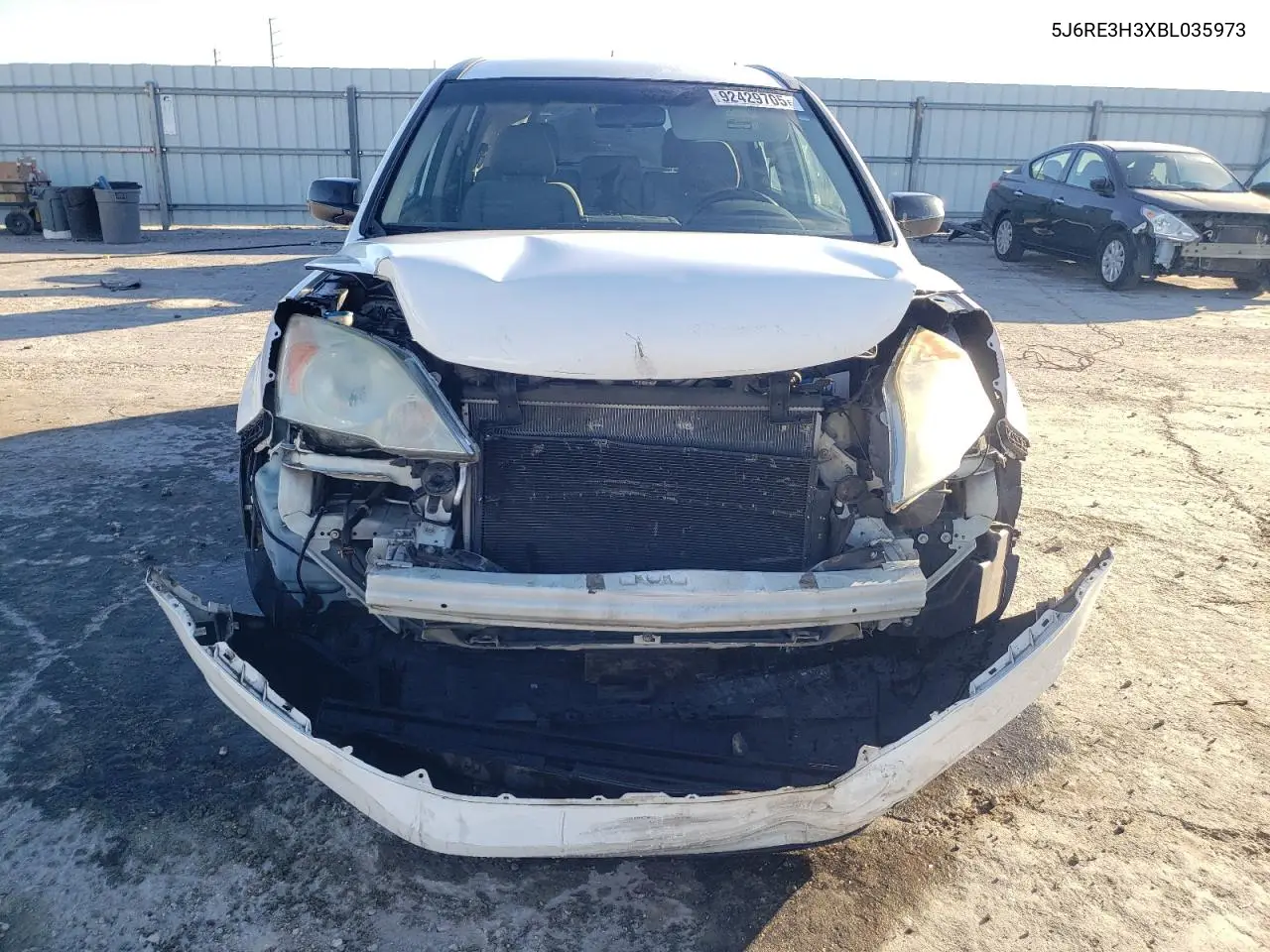 5J6RE3H3XBL035973 2011 Honda Cr-V Lx