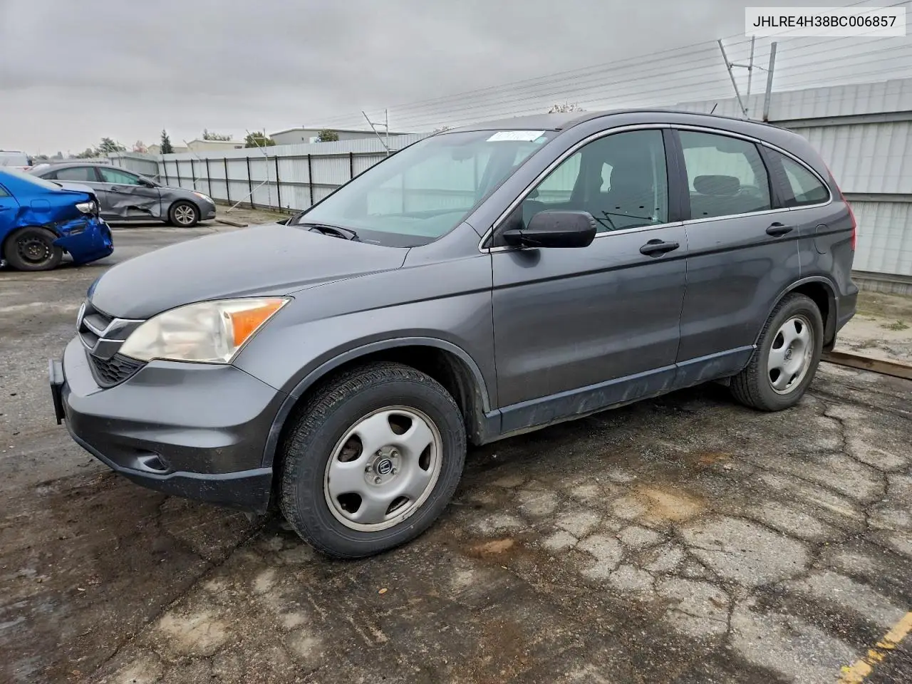 JHLRE4H38BC006857 2011 Honda Cr-V Lx
