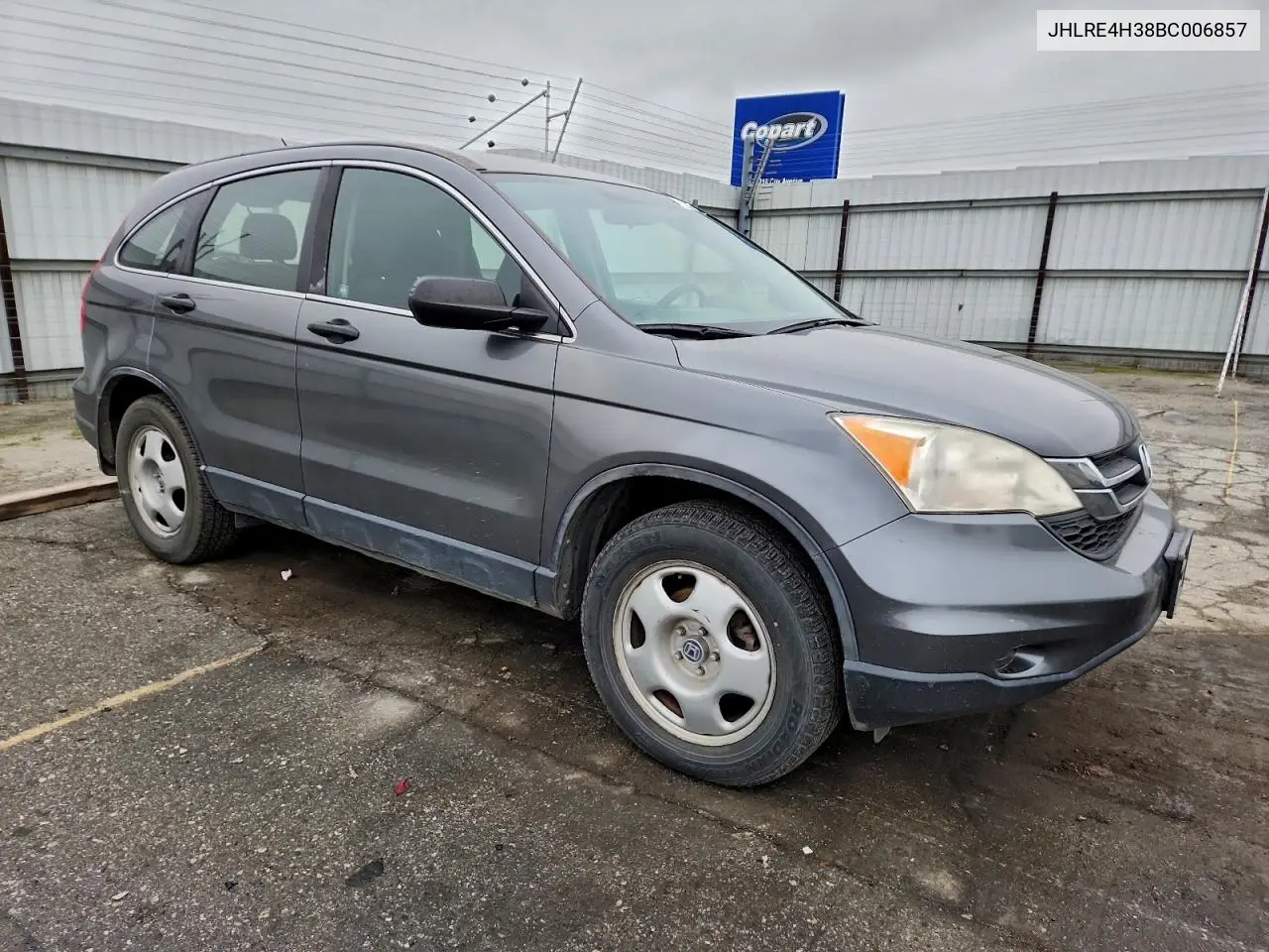 JHLRE4H38BC006857 2011 Honda Cr-V Lx