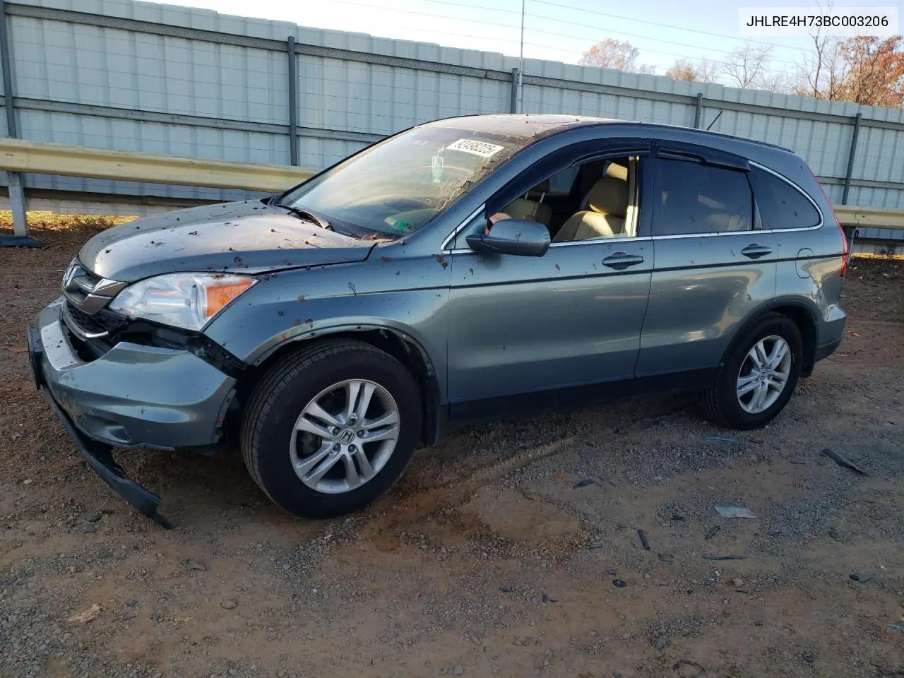 JHLRE4H73BC003206 2011 Honda Cr-V Exl