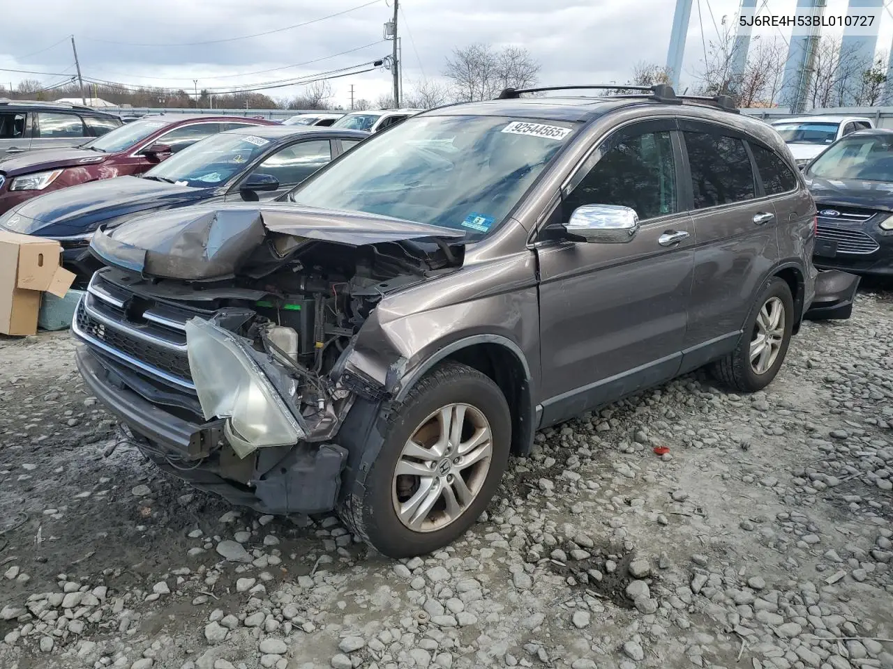 5J6RE4H53BL010727 2011 Honda Cr-V Ex