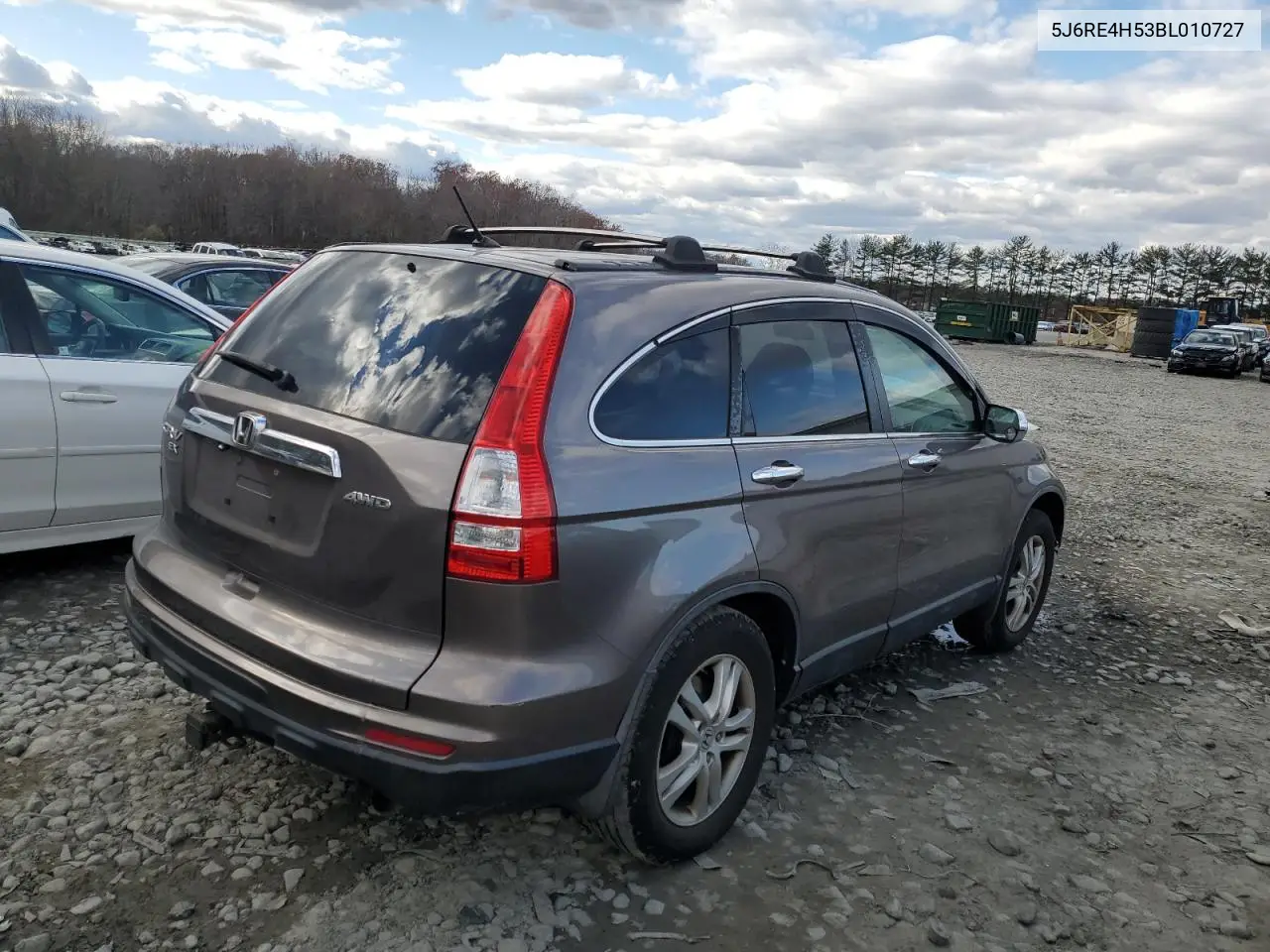 5J6RE4H53BL010727 2011 Honda Cr-V Ex