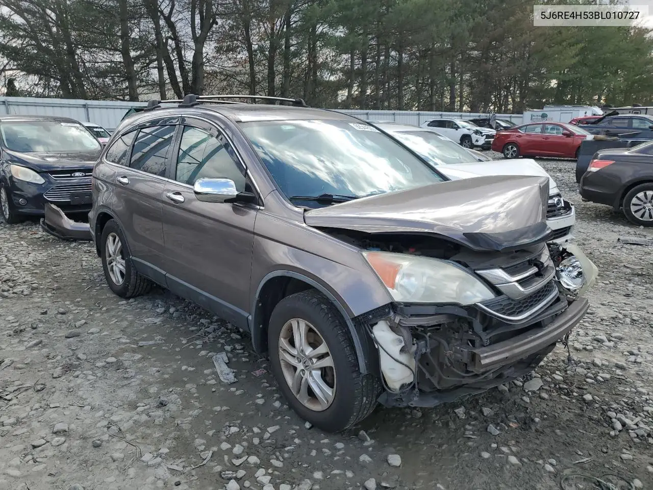 5J6RE4H53BL010727 2011 Honda Cr-V Ex