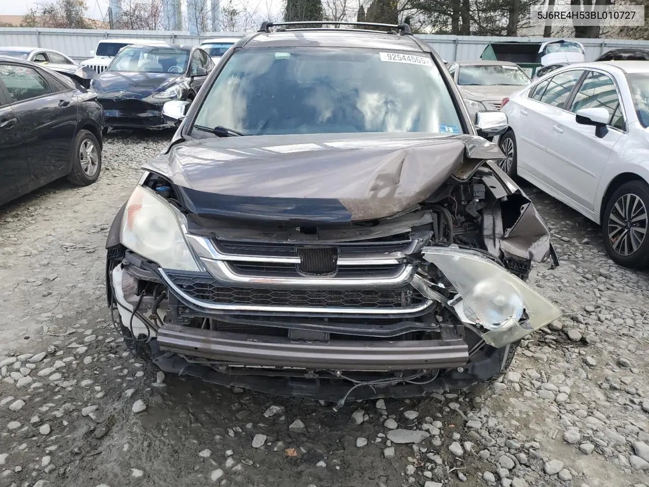 5J6RE4H53BL010727 2011 Honda Cr-V Ex