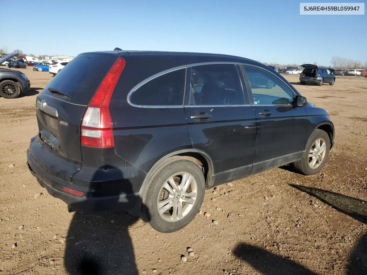 5J6RE4H59BL059947 2011 Honda Cr-V Ex