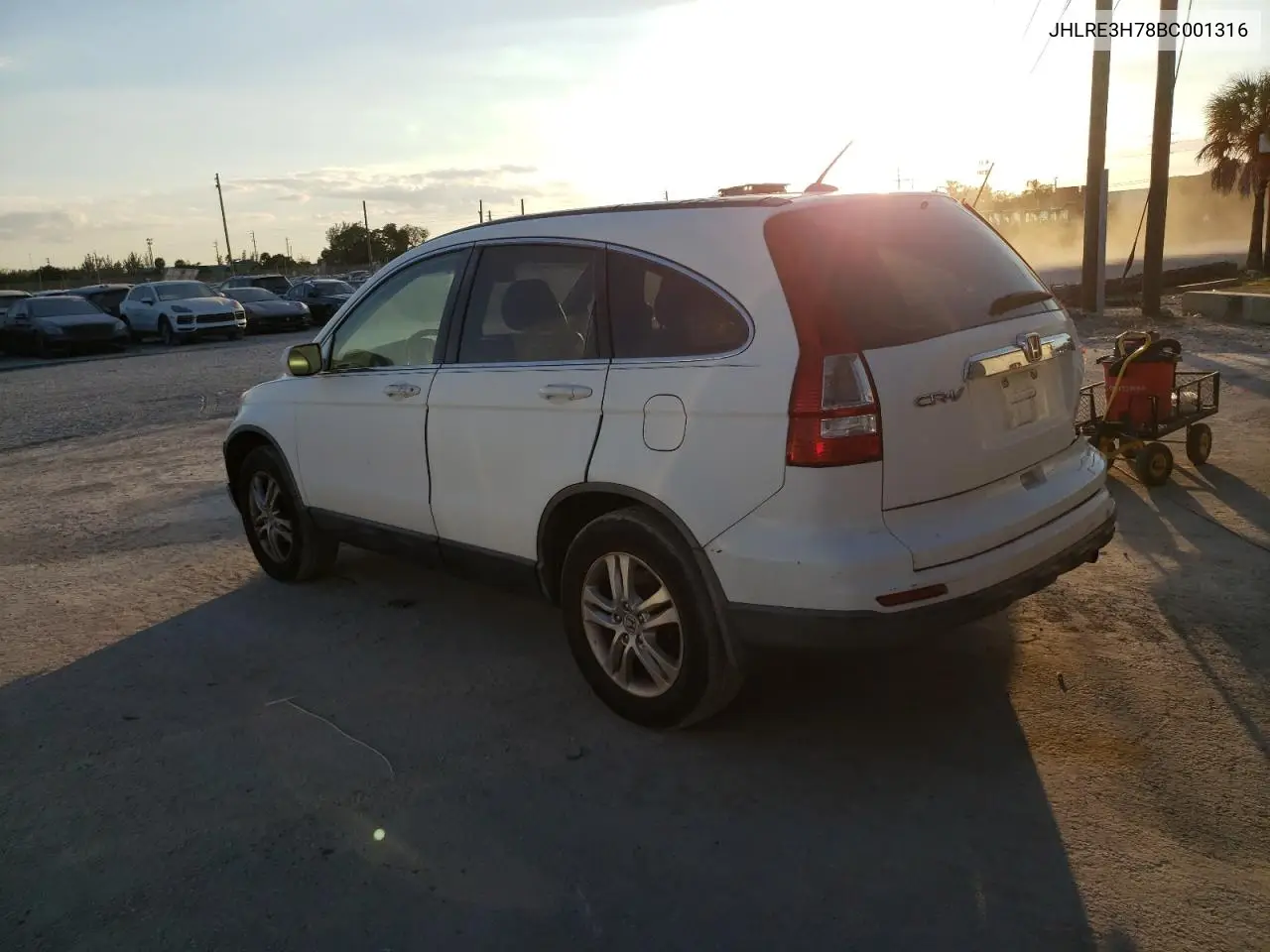 JHLRE3H78BC001316 2011 Honda Cr-V Exl